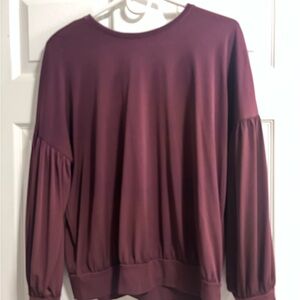 Express Women's Plum Sweatshirt